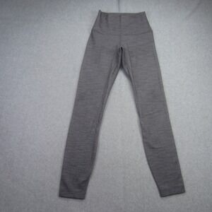 Lululemon Leggings Womens 2 Gray Align Crop High Rise Yoga Athletic